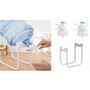 Damacana Musluk Başlığı ve Metal Ayak Stand Seti (5250)