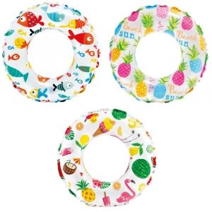 Desenli Lüks Simit 51 Cm İntex - 59230