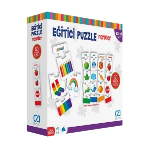 Games Eğitici Puzzle Renkler 60 Parça 5029