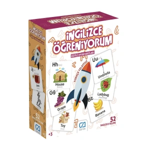 Games İngilizce Öğreniyorum Eğitici Oyun Kartları 52 Kart