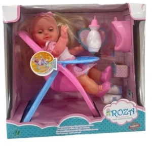 Global Toys Roza Mama Sandalyeli Bebek