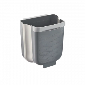 GRİ KATLANABİLİR MUTFAK ÇÖP KOVASI 6LT (5250)