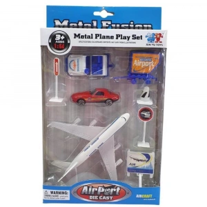 Havaalanı Seti Metal Arabalı - 89730