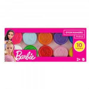HHJ37 - BARBİE 10X30GR OYUN HAMURU