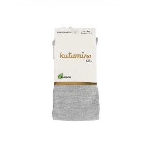 Katamino Mirabel Kız Bambu Külotlu Çorap K30207 Gri