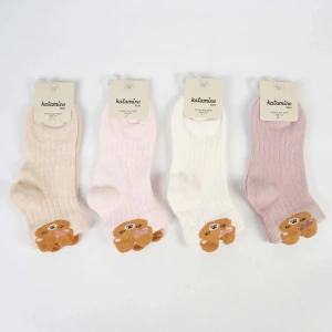 Katamino Saphira 3D Kız Soket Çorap K20424 Asorti