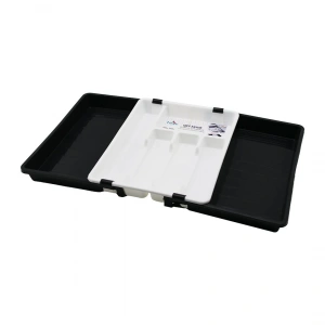 KAYAR KAŞIKLIK İKİ TARAFLI ÇİFT AÇILIR AYARLANABİLİR ÇEKMECE İÇİ 36X69CM (5250)