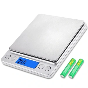 Dijital Hassas Mutfak Terazisi Hassas Tartı 2000 Gr./0.1 Gr. Hassasiyet (5250)