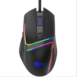LENOVO LECOO MS106 Usb+Kablolu 3200DPI+7 Tuşlu RGB Aydınlatmalı Gaming Mouse