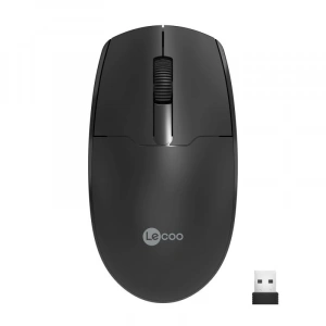 LENOVO LECOO WS204 Kablosuz 1200DPI+3 Tuşlu Siyah Mouse
