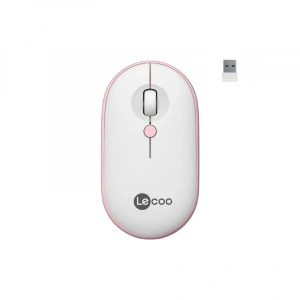 LENOVO LECOO WS212 Kablosuz Optic 1600dpi Pembe Mouse