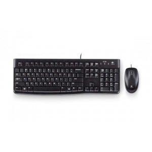 LOGITECH MK120 TR Q USB KABLOLU KLAVYE VE MOUSE SET SİYAH 920-002560