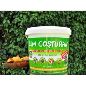 Özlem Çim Coşturan 2800 Çim Gübresi 10 Kg 500 m2 İçin
