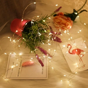 Peri Led Işık 5 Metre (Sarı) Pilli Aydınlatma Şerit Saçak Spot Süsleme (5250)