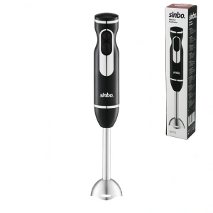 SİYAH - GÜMÜŞ ÇUBUK EL BLENDER ÇELİK UÇLU DC MOTOR - 400W SHB-7513 (5250)