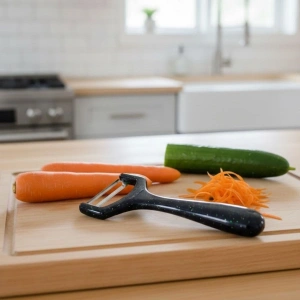 Solingen Çelik Küçük Boy Meyve Sebze Soyacak – Keskin Paslanmaz Soyucu Aparat (5250)