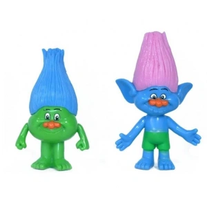Trolls Yağmur Ormanı Şans Bebekleri 2 li Figür - TBG256562/MAVİ-YEŞİL