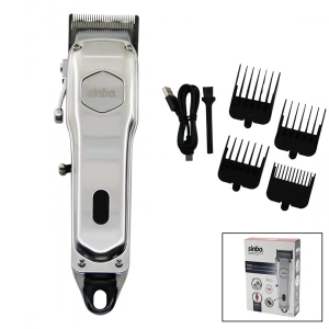 USB ŞARJLI - DİJİTAL GÖSTERGE  SAÇ - SAKAL KESME TRAŞ MAKİNESİ  ÇELİK GÖVDE - KOLLU TARAK AYARI SHC-1905 (5250)