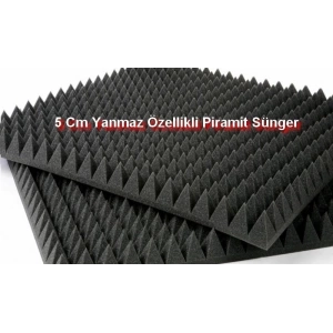 Yanmaz Piramit Sünger 5cm
