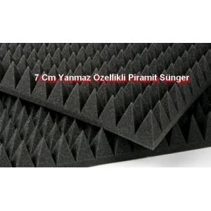 Yanmaz Piramit Sünger 7Cm
