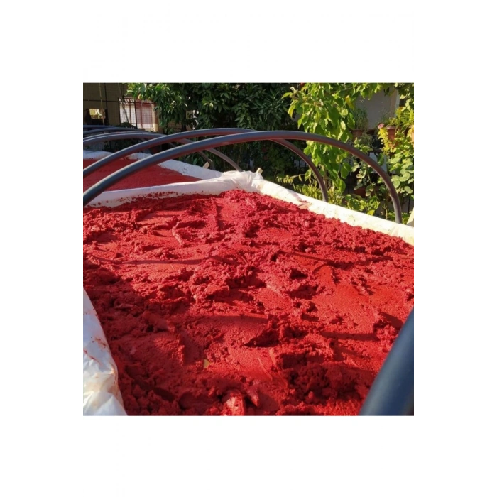 TATLI BİBER SALÇASI 2 KG GÜNEŞTE KURUTULMUŞ