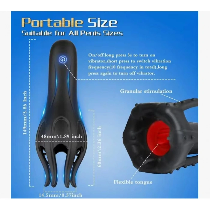 Male Performance Trainer - Titreşimli Dayanıklılık ve Hassasiyet Eğitim Cihazı