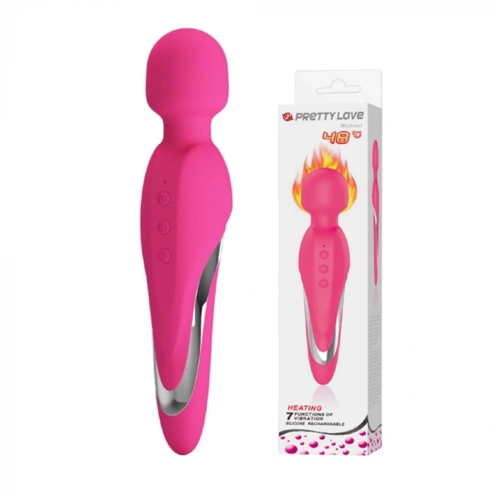 Isı Ayarlı 7 Fonksiyonlu Klitoral Masaj Vibratörü