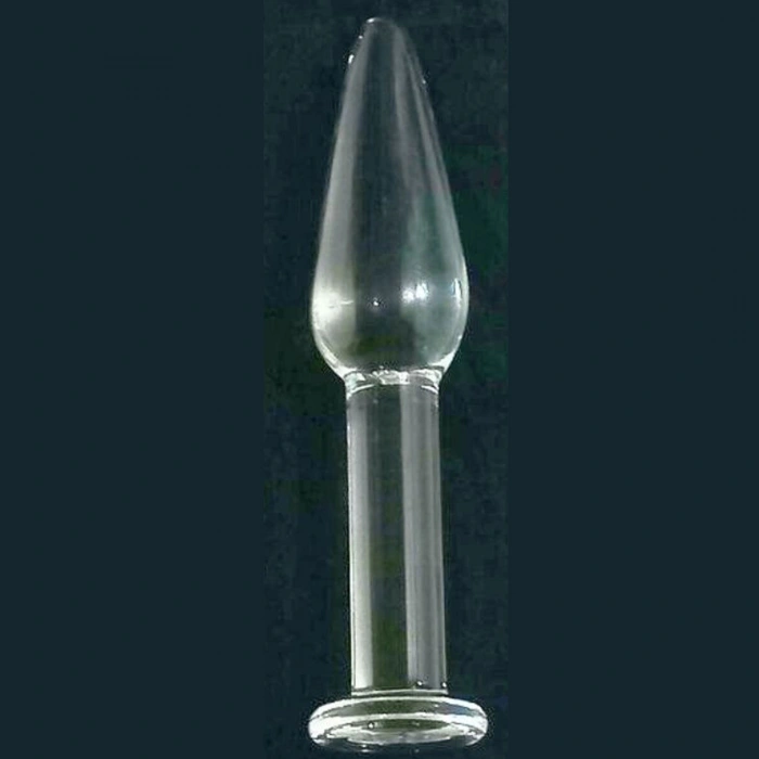 Cam Anal Plug 14 cm – Pürüzsüz ve Yoğun Tasarım