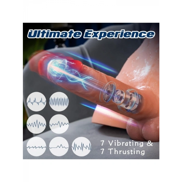İleri Geri Hareketli 9 Kg Trans Mastürbatör Titreşimli Model