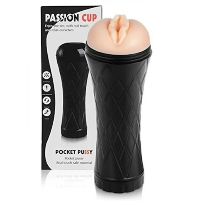 Passion Cup Suni Vajina Mastürbatör Gerçekçi Model