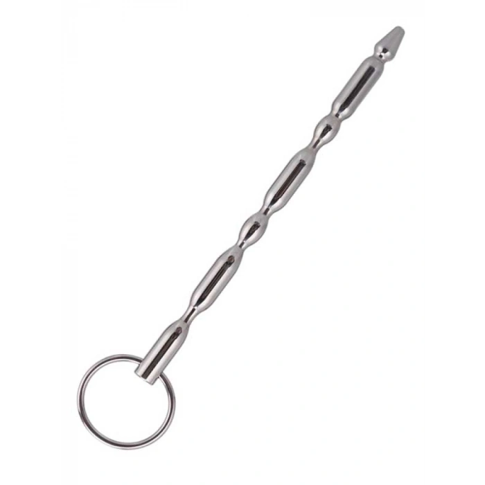 BDSM Paslanmaz Çelik Boğumlu Metal Çubuk 18 cm