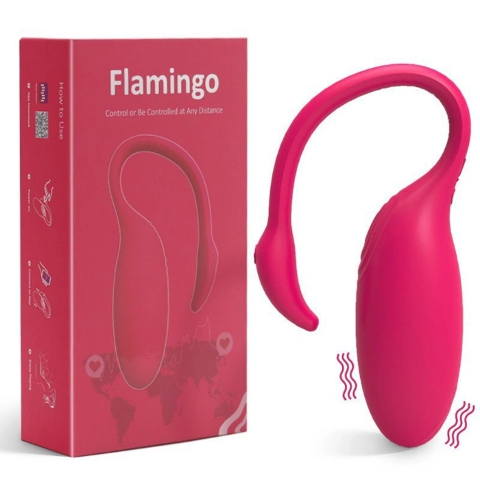 Flamingo Akıllı Telefon Kontrollü Vibratör – Şarjlı Giyilebilir Model