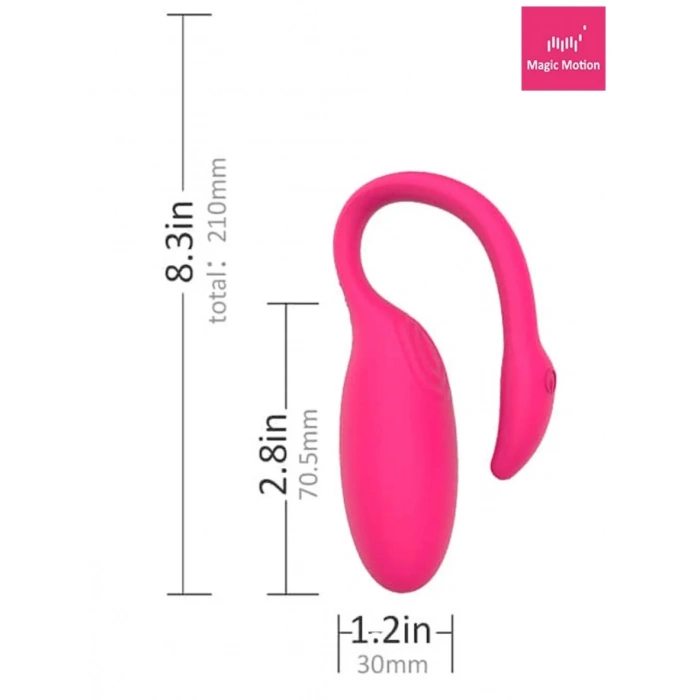 Flamingo Akıllı Telefon Kontrollü Vibratör – Şarjlı Giyilebilir Model