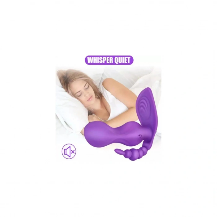 JAIN Kablosuz Kumandalı 3 in 1 Giyilebilir Vibratör – G-Spot ve Klitoris Uyarıcı Model