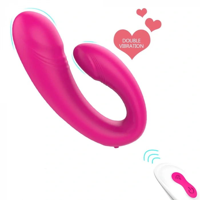 Heart Sweety RCT Şarjlı Kumandalı Çift Motorlu Giyilebilir G-Noktası ve Klitoris Vibratörü