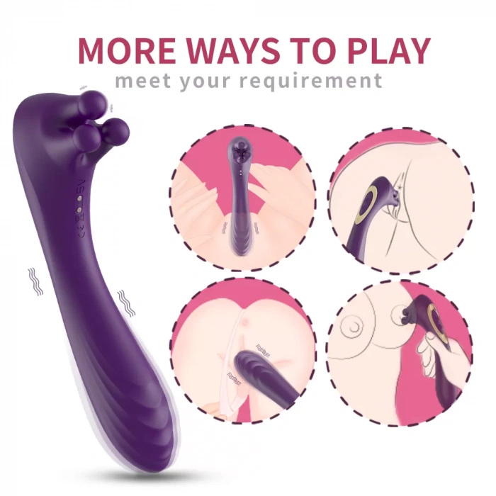 ANGEL&#39;S HAND İmitasyon Pençeli Göğüs Okşama ve G Spot Uyarıcı Vibratör