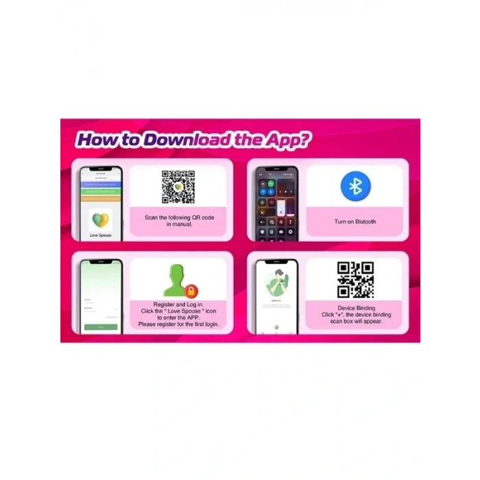 APP Telefon Kontrollü 10 Modlu Titreşimli Anal Plug