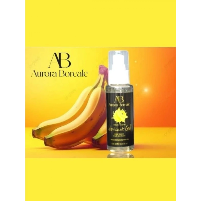 Aurora Boreale Muz Aromalı Kayganlaştırıcı Jel  100 ML