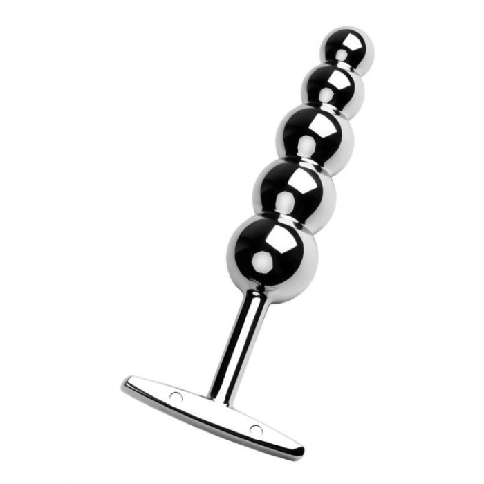 Anal Plug Metal gümüş 15,5 cm