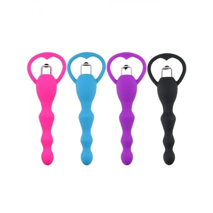 Censan Carmine 10 Modlu pleasure silicone beads vibratör