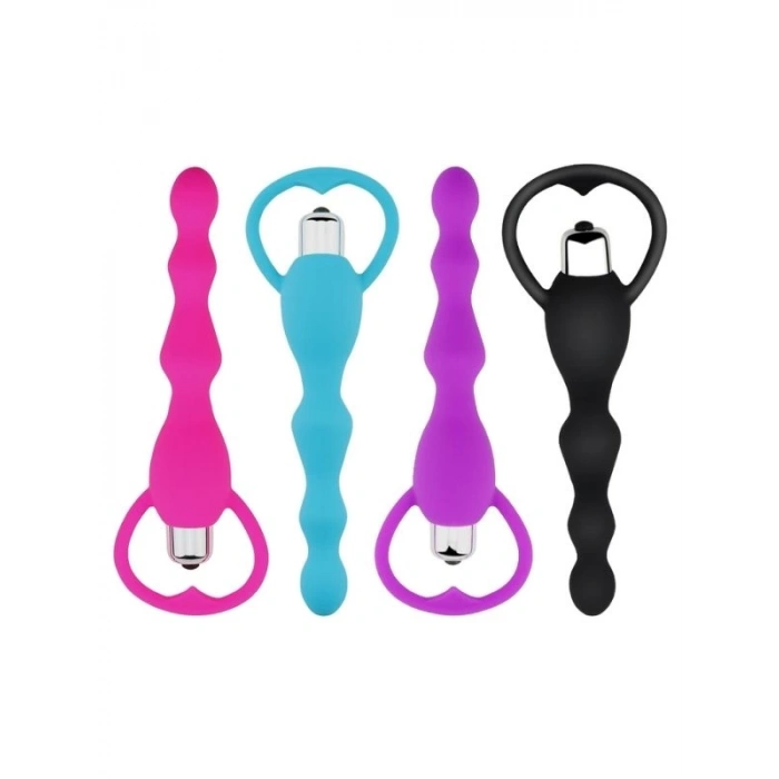 Censan Carmine 10 Modlu pleasure silicone beads vibratör