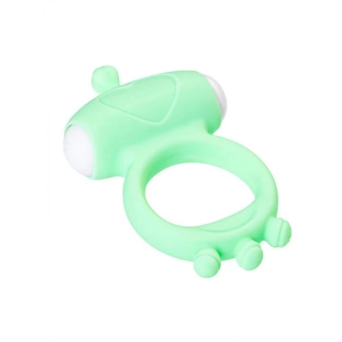 Censan Fowd Titreşimli Penis Halkası silikon yeşil 2,6 cm