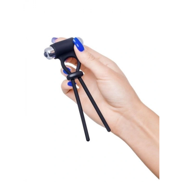 Censan Kement Jat Model silikon siyah 14 cm Penis Halkası