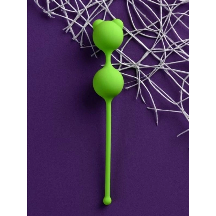 Censan Meeko Vajinal Kegel Egzersiz Topları Yeşil 16,4 cm