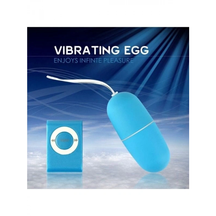 CENSAN MP3 Şeklinde Uzaktan Kumandalı Renkli Yumurta Vibratör