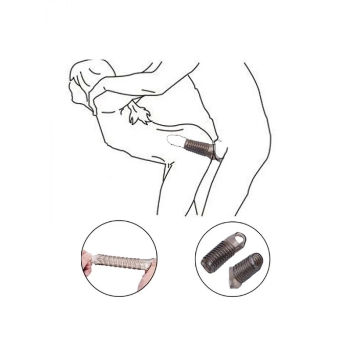 Tırtıklı Penis Kılıfı