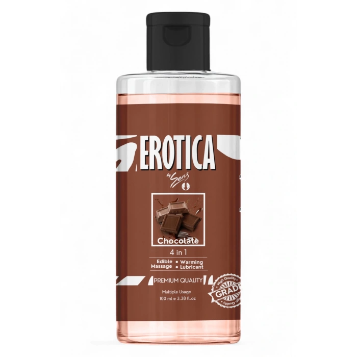 Chocolate 4 in 1 WB Lube 100 ml by  Su Bazlı Çikolata Aromalı Kayganlaştırıcı Masaj Jeli
