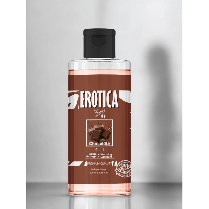 Chocolate 4 in 1 WB Lube 100 ml by  Su Bazlı Çikolata Aromalı Kayganlaştırıcı Masaj Jeli