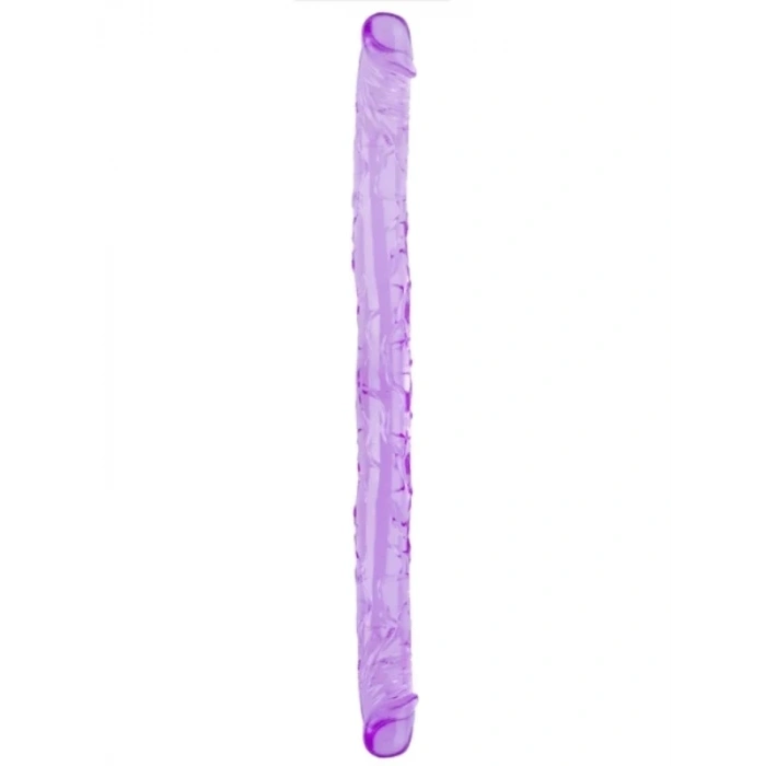 Çift Taraflı Esnek Dildo 34 cm – Gerçekçi Dokulu