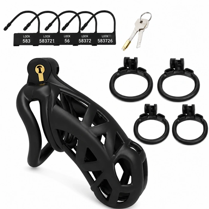 Cobra 2.0 Maxi Penis Kafesi – 4 Halkalı Set